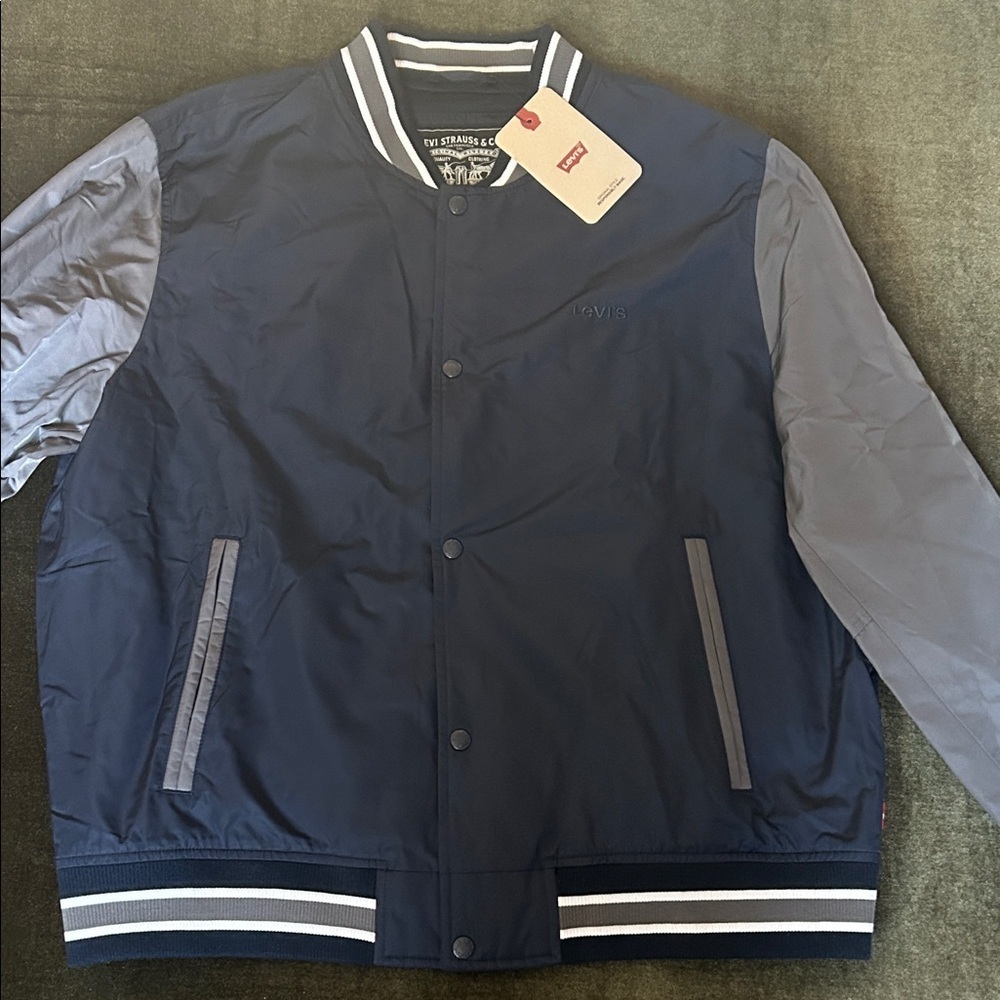Levi's Men's Two-Tone Varsity style Jacket